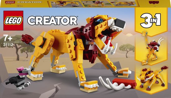 LEGO Creator Wilde Leeuw - 31112