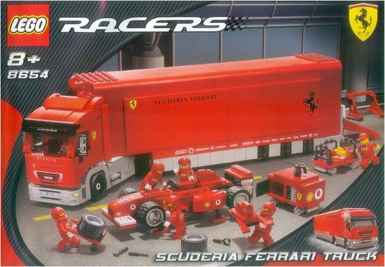 LEGO Racers Scuderia Ferrari Truck - 8654