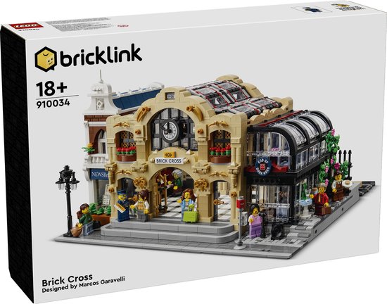 LEGO 910034 - Brick Cross Train Station (Treinstation van Brick Cross)