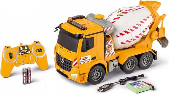 1:20 Carson 907667 RC Vrachtwagen Mercedes Arocs met Cement Mixer RC Model Kant en Klaar