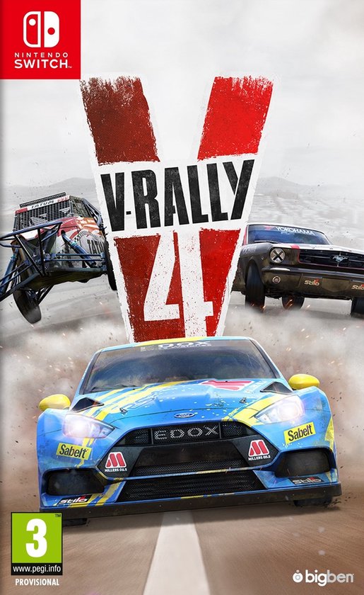 Bigben Interactive V-Rally 4 Basis Nederlands, Frans Nintendo Switch