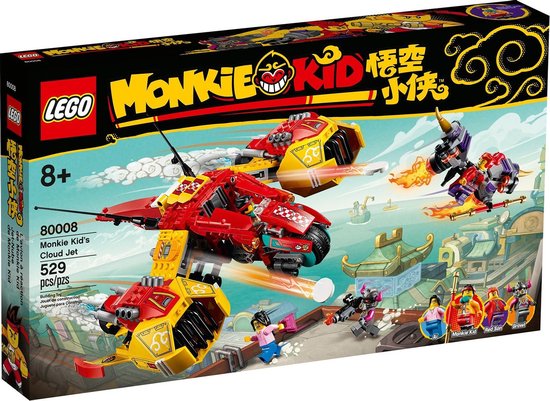 LEGO Monkie Kid™ Monkie Kid’s wolkenvliegtuig – 80008