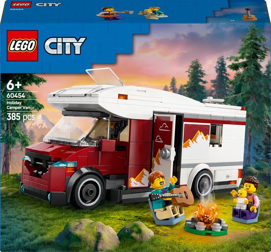 LEGO City Avontuurlijke camper voertuigset - 60454