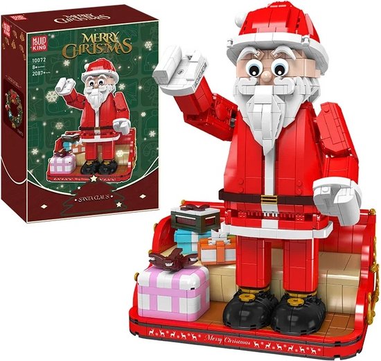 Comnox - Mould King - Bouwset De Kerstman - Compatibel met LEGO - 2087 Stenen - Kerstset