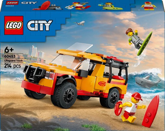 LEGO City Strandwacht reddingstruck - 60453