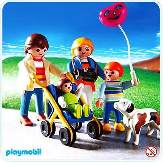 PLAYMOBIL® Gezinswandeling met buggy - P-3209