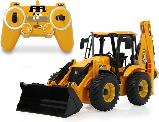 Jamara Radiografische Jcb Backhoe Loader 1:20 Geel