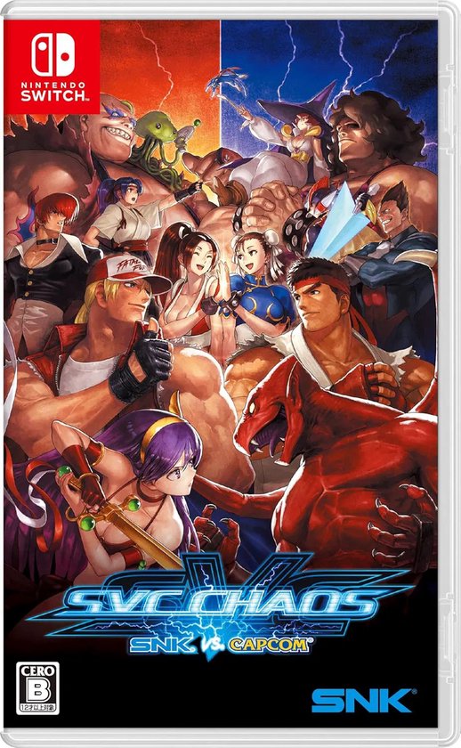 SNK vs. Capcom SVC CHAOS-Asia Import (NSW) Nieuw