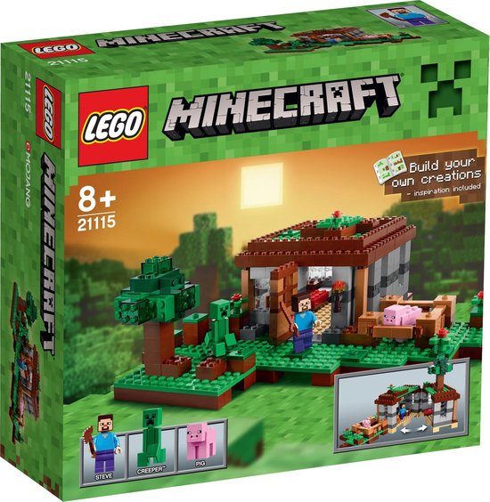 LEGO Minecraft De Eerste Nacht - 21115