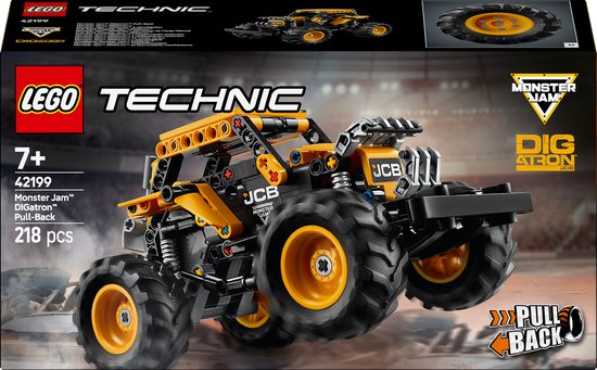 LEGO Technic Monster Jam™ DIGatron™ pull-back truck - 42199