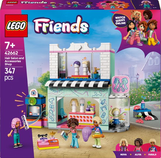 LEGO Friends Kapsalon en accessoirewinkel Speelgoedwinkel Set - 42662