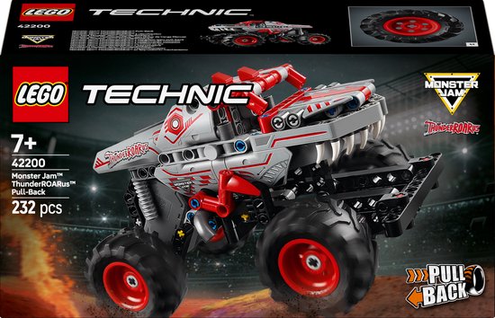 LEGO Technic Monster Jam™ ThunderROARus™ pull-back truck - 42200