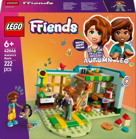 LEGO Friends Autumns kamer Bouwpakket met Creatief Speelgoed voor Meisjes - 42646