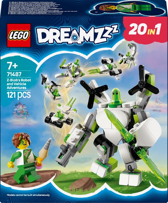 LEGO DREAMZzz™ Z-Blobs robot- en voertuigavonturen - 71487