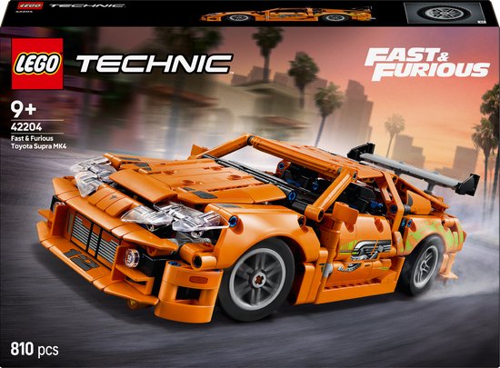 LEGO® Technic Fast and Furious Toyota Supra MK4 set - 42204