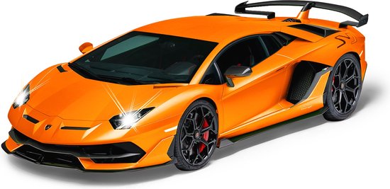 1:14 Jamara 405170 RC Sport Auto Lamborghini Aventador SVJ - Oranje - 2,4GHz RC Model Kant en Klaar