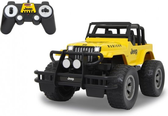 Jamara Auto Jeep Wrangler Rc Jongens 1:12 Geel/zwart 2-delig