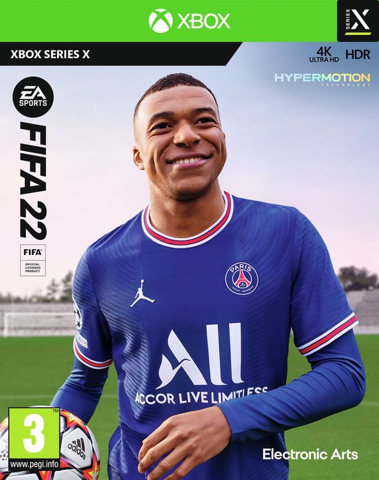 Electronic Arts FIFA 22, Xbox Series X, Multiplayer modus, E (Iedereen), Fysieke media