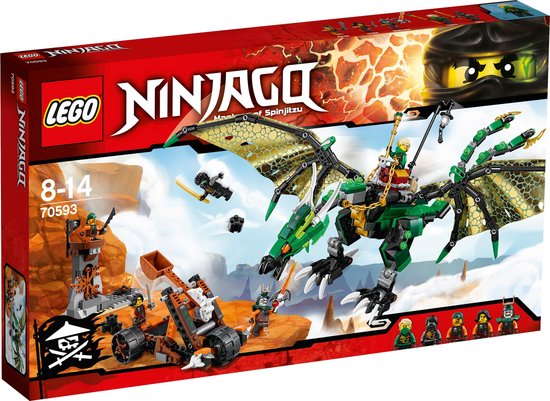 LEGO NINJAGO De Groene NRG Draak - 70593