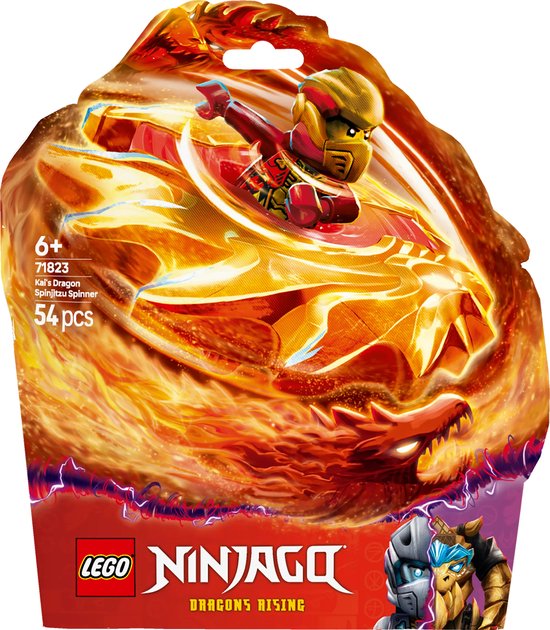 LEGO NINJAGO Kai's Spinjitzu drakenspinner actie - 71823