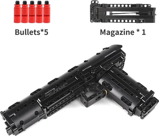 Comnox - Mould King - Desert Eagle Pistool Bouwset - 563 Stukjes - LEGO Compatible