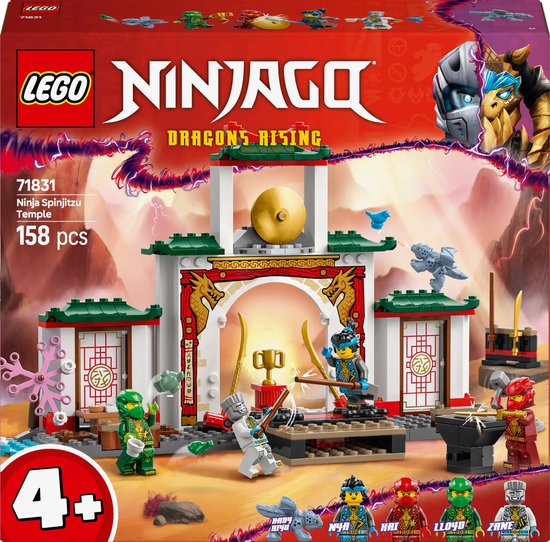 LEGO NINJAGO Spinjitzu ninjatempel actie - 71831