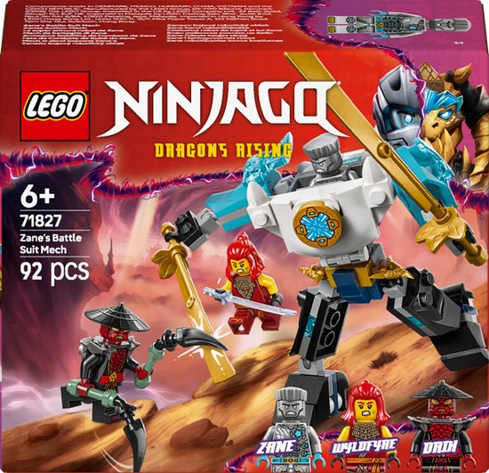 LEGO NINJAGO Zane's strijdmecha set - 71827