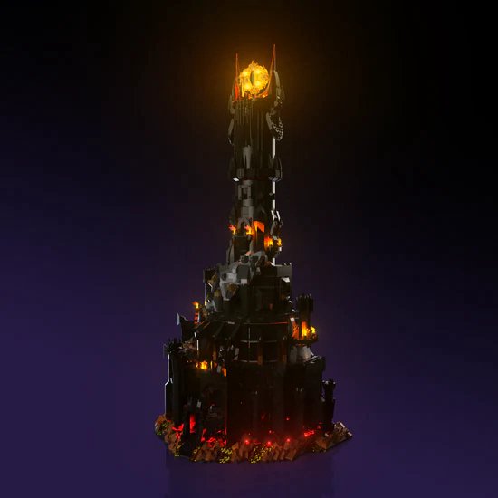 Light My Bricks (LMB) 2.0 Lichtset voor LEGO #10333 The Lord of the Rings: Barad-dûr