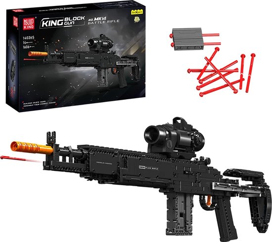 Comnox - Mould King - MK14 Battle Rifle Bouwset - 1606 Stukjes - LEGO Compatible