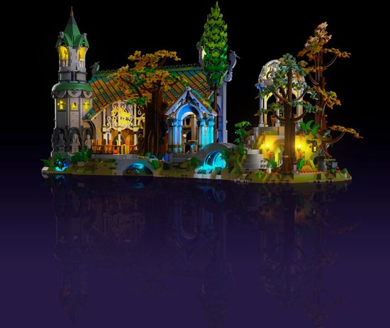 Light My Bricks (LMB) 2.0 Lichtset voor LEGO #10316 Lord of the Rings - Rivendell