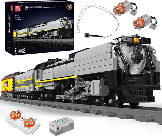 Comnox - Mould King - Union Pacific 844 Stoomlocomotief Bouwset - 3357 Stukjes - LEGO Compatible