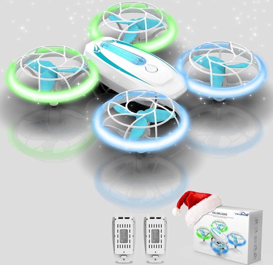 Drone met LED-verlichting - kindvriendelijk - perfect cadeau