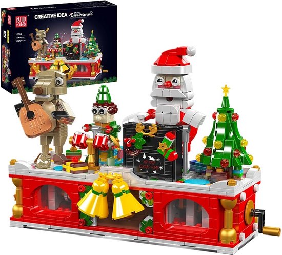 Comnox - Mould King - Kerst Carnaval Band - 1045 Stukjes - LEGO Compatible - Feestelijke Bouwset