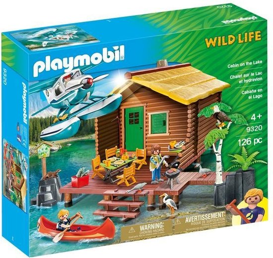 PLAYMOBIL Wild Life Vakantiehuis Aan Het Meer - 9320