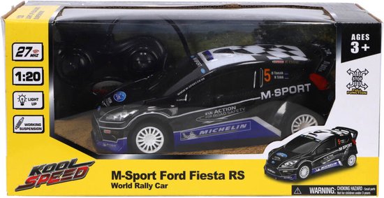 Radiografisch bestuurbare auto ford 1:20 m-sport fiesta rs wrc.