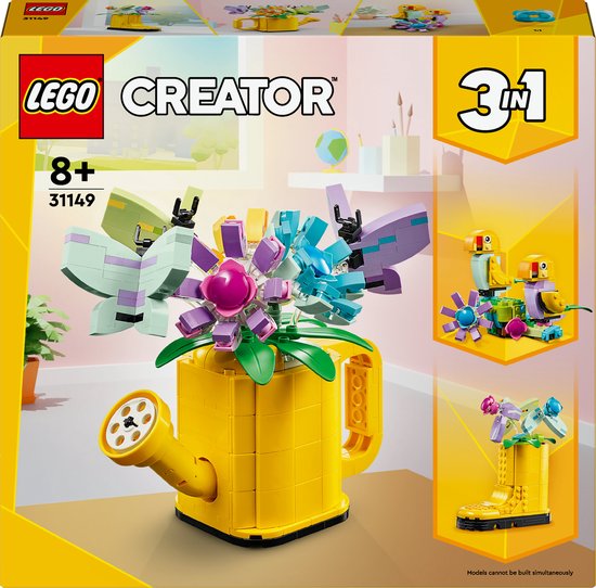 LEGO Creator 3in1 Bloemen in gieter - 31149