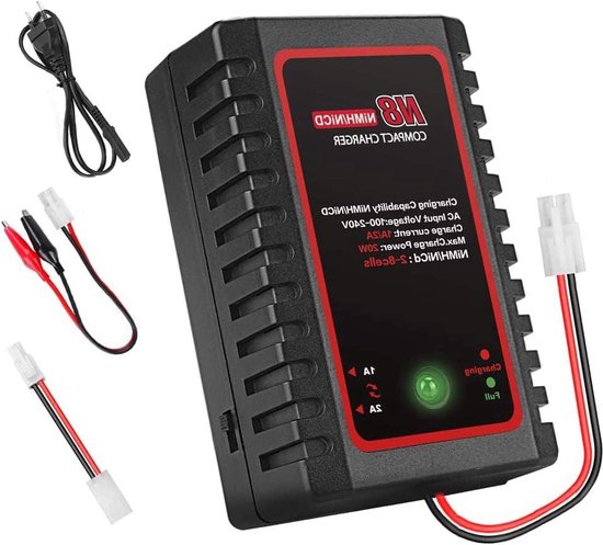 YUNIQUE NEDERLAND HTRC Nimh Batterijlader - 2-8s Nimh NiCD - Geschikt voor airsoft RC toepassingen