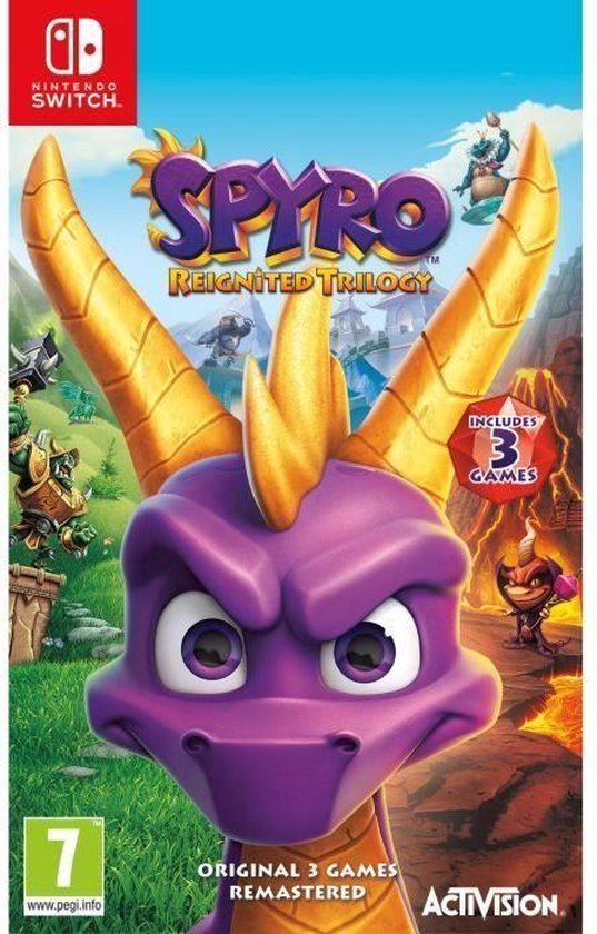 Spyro Reignited Trilogy Game Switch