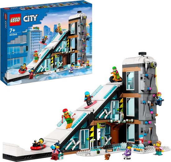 LEGO City Ski- en Klimcentrum Wintersport Speelgoed - 60366