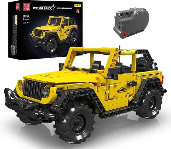 Comnox - Mould King - Technische 4x4 Jeep Bouwset - 746 Stukjes - LEGO Compatible - Educatief Speelgoed