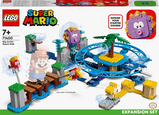 LEGO Super Mario Uitbreidingsset Reuzen-Urchins Strandattractie - 71400