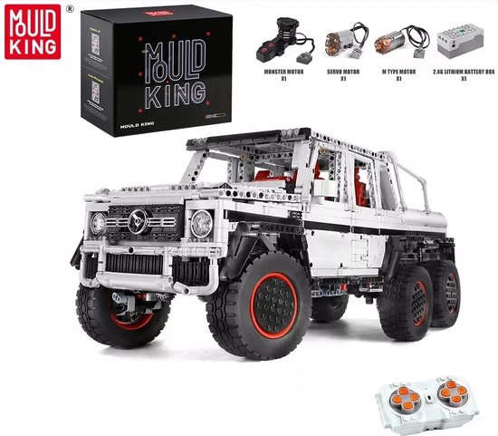 Comnox - Mould King G700 6x6 Off-Road Vehicle - 3686 Stukjes - LEGO Compatible - Technisch Speelgoed