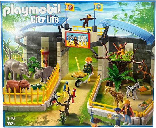 PLAYMOBIL City Life Grote dierentuin met babydieren - 5921