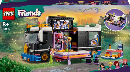 LEGO Friends Toerbus van popster - 42619