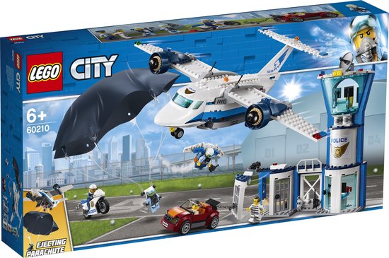 LEGO City Luchtpolitie Luchtmachtbasis - 60210