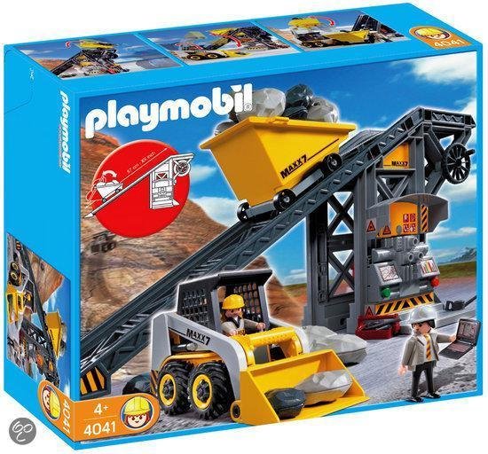 PLAYMOBIL Transportband Graafmachine - 4041