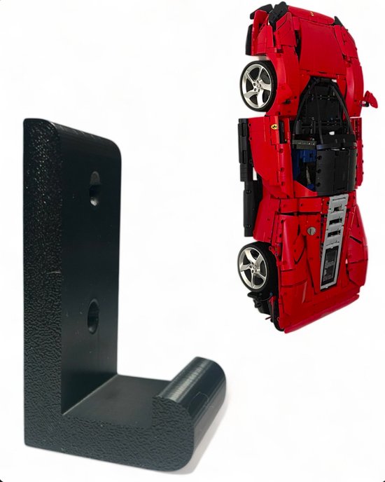 Muurbeugel voor LEGO® Technic ferrari- LEGO Technic Car Wall Mount - Ferrari - Lego houder auto modellen - Lego Ferrari