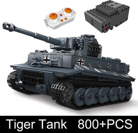 Digitalewarenhuis® lego - leger tank speelgoed - kleine bouwstenen compatible met Lego - 800 bouwstenen ABS materiaal