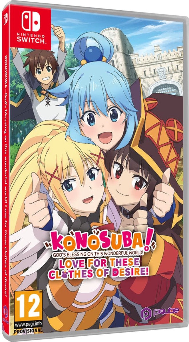 KonoSuba: God's Blessing on this Wonderful World, Love For These Clothes Of Desire - Nintendo Switch