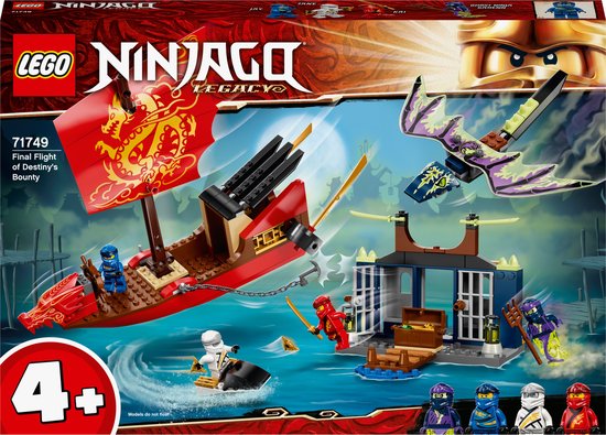 LEGO NINJAGO Legacy Laatste Tocht van Destiny's Bounty - 71749